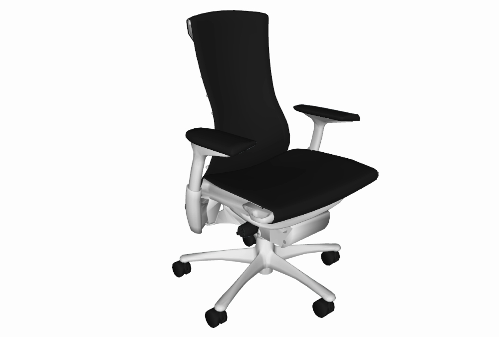 Cadeira de escritório 3D