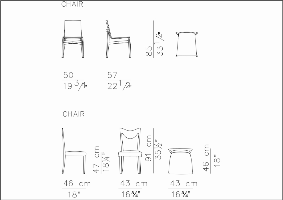 Chairs in AutoCAD | CAD download (41.51 KB) | Bibliocad