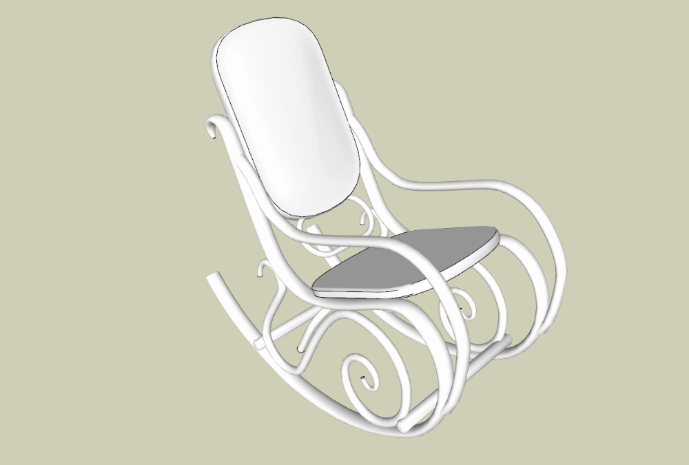 3D Rocking Chair