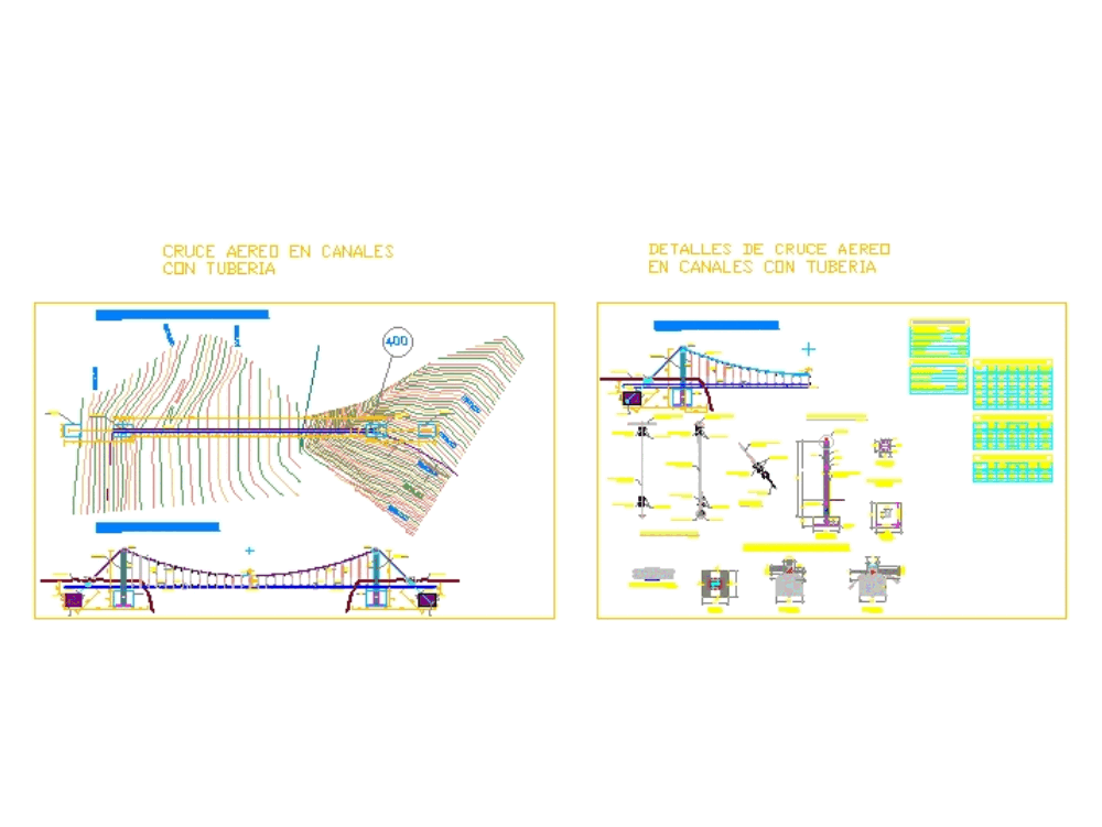 Diseño de bocatoma en AutoCAD | Descargar CAD (18.04 MB) | Bibliocad