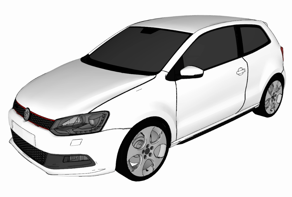 Volkswagen Polo BlueGT 2009-2013 3D Model By Creator 3D | lupon.gov.ph