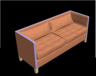 Sofa 3d max