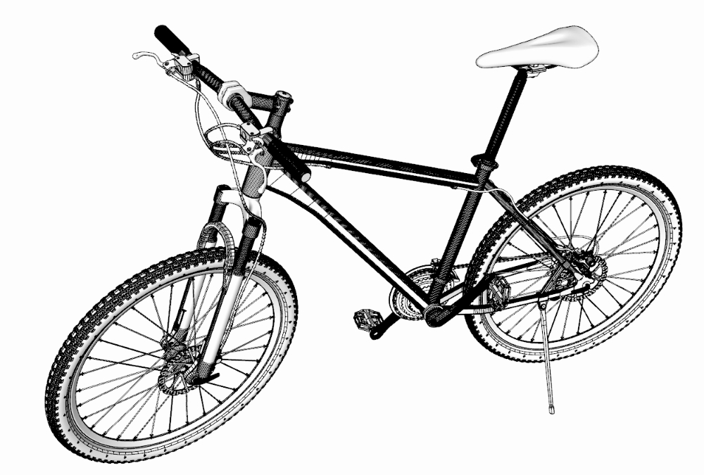 Bicicleta 3d