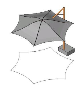 3d Regenschirm