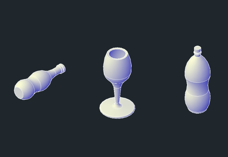 3D-Flaschen