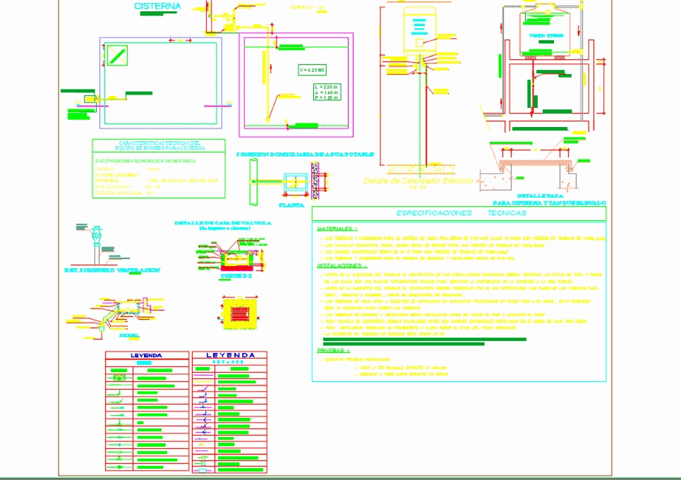 Beach house in AutoCAD | CAD download (2.1 MB) | Bibliocad