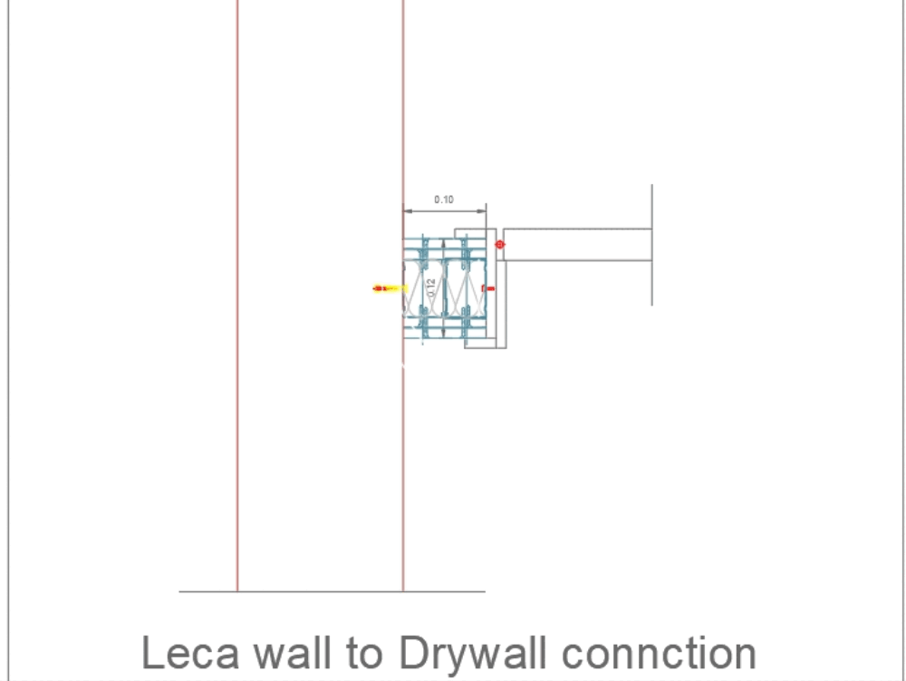 Leca wall drywall CONECCION
