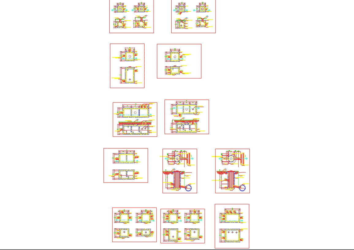 Sanitary Boxes In Autocad Cad Download 33682 Kb Bibliocad 9461