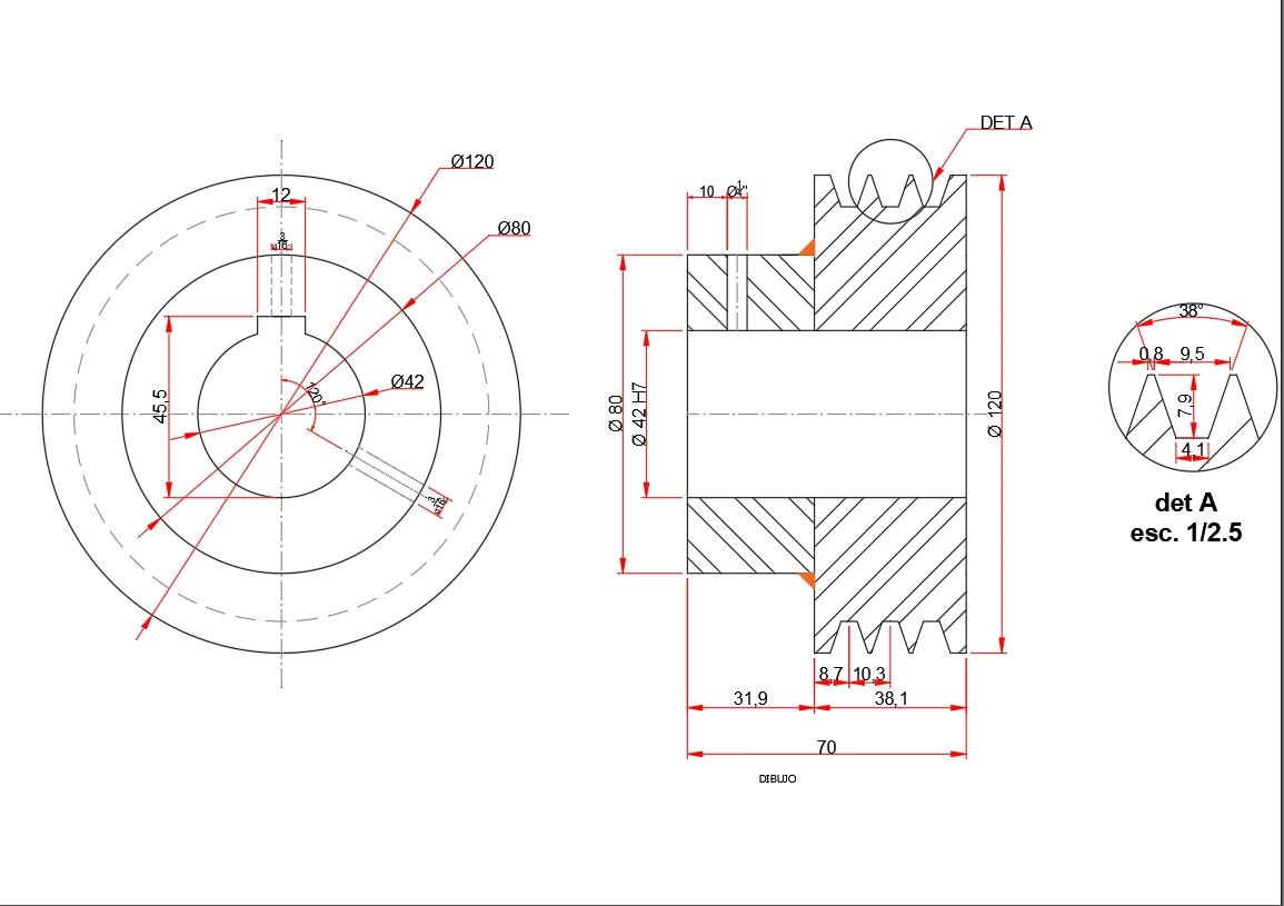 3v pulley