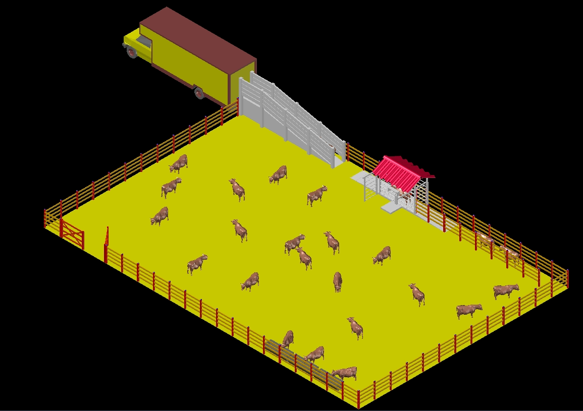 3D-Bauernhof