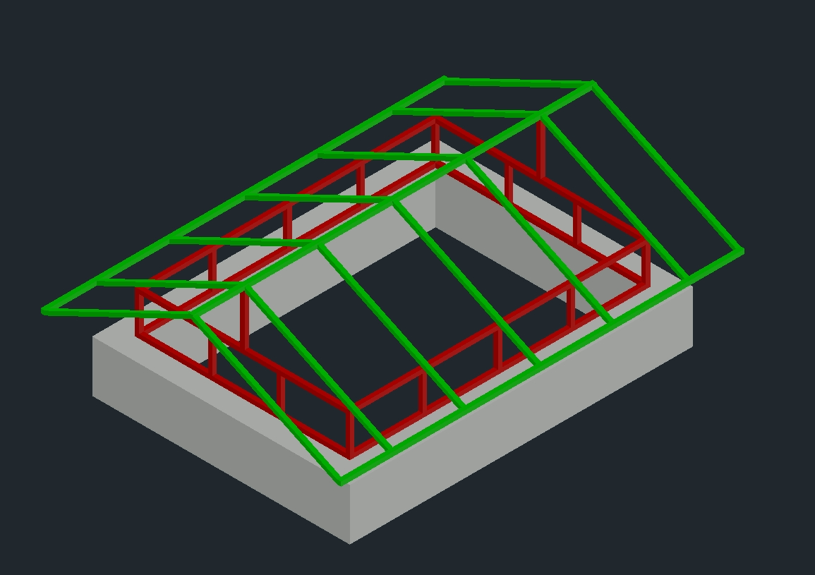 Estructura metálica 3D