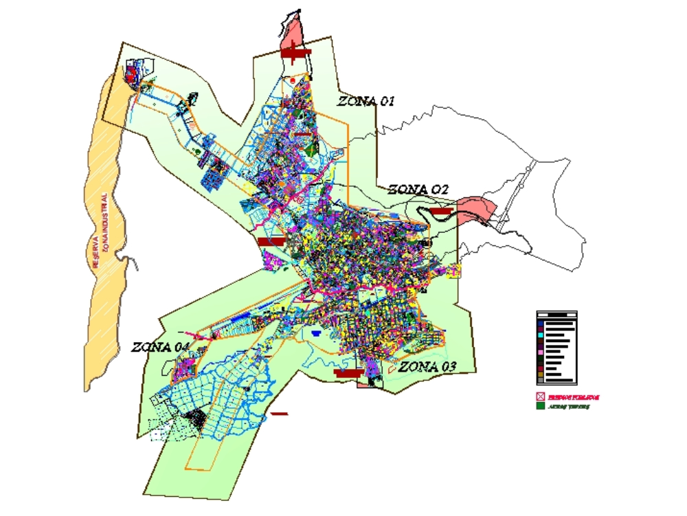 Zoning and maintenance of the Catamayo canton; province of loja