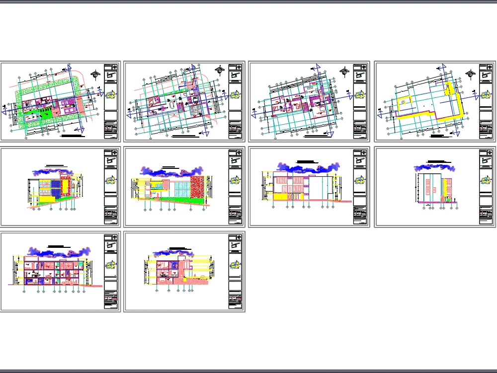 Knoll house in AutoCAD CAD download (967.5 KB) Bibliocad