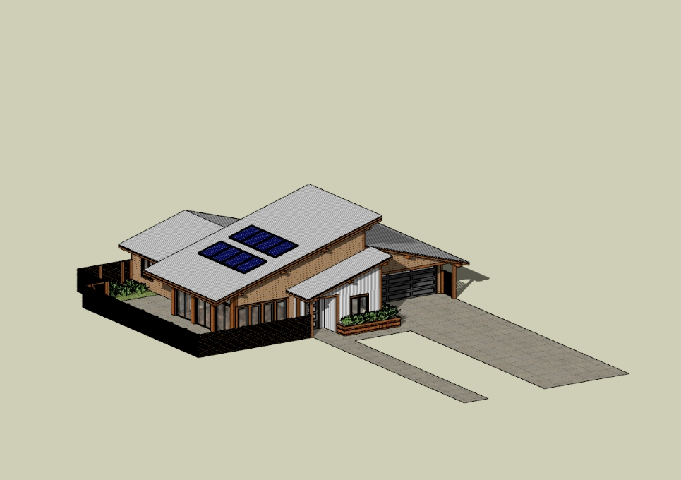 Habitação com Painéis Solares