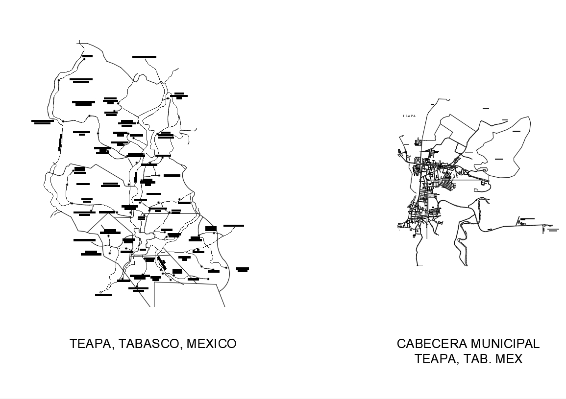 Teapa plan; tabasco; Mexico