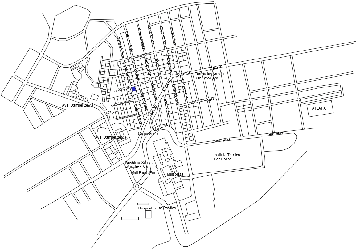 MAPA DE SAN FRANCISCO PANAMA 2017