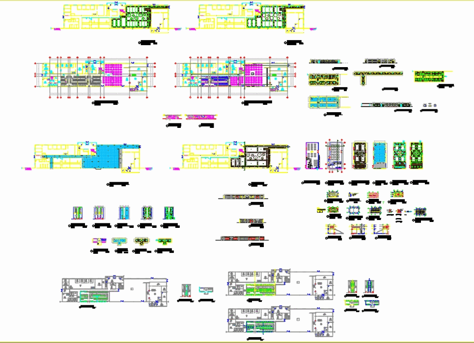 Hubbell remodel in AutoCAD CAD download (4.45 MB) Bibliocad