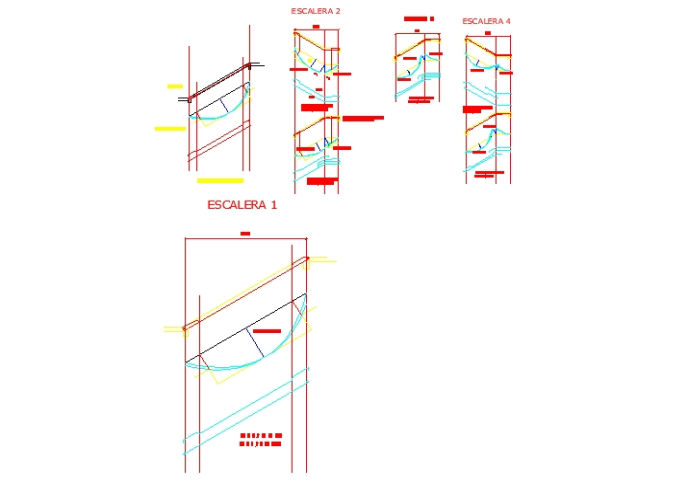 Biegetabelle Treppe aus Eisen