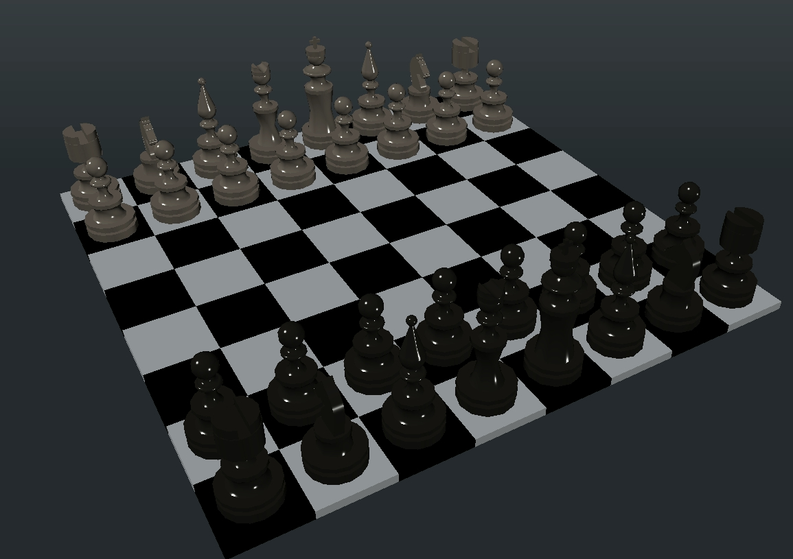 jeu d'échecs 3D