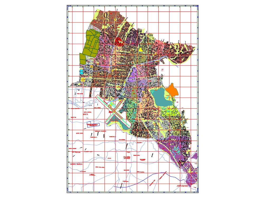 Plano de Cochabamba 2010Proyecto de diseño de plano de Cochabamba 2010