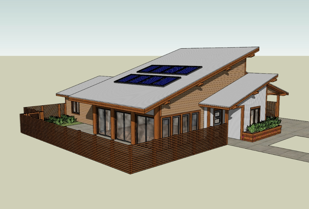 Solar house