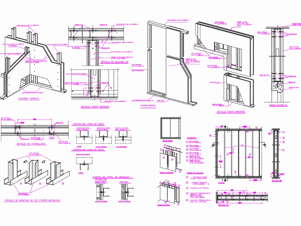 Tablaroca En Autocad Descargar Cad 13452 Kb Bibliocad 4262