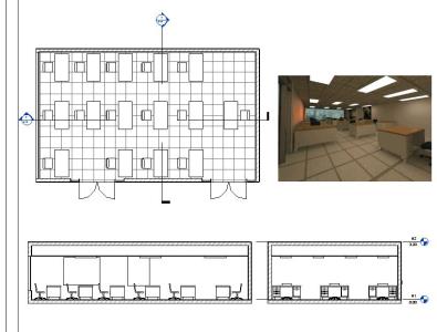 Salão de dança em AutoCAD, Baixar CAD Grátis (1.3 MB)