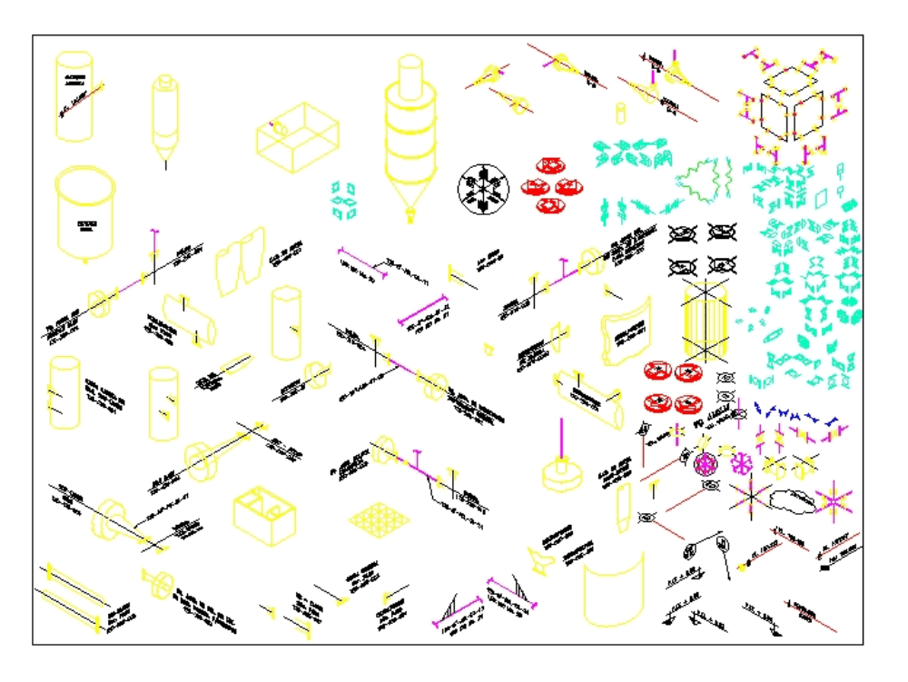 Valvulas charolas en AutoCAD Descargar CAD