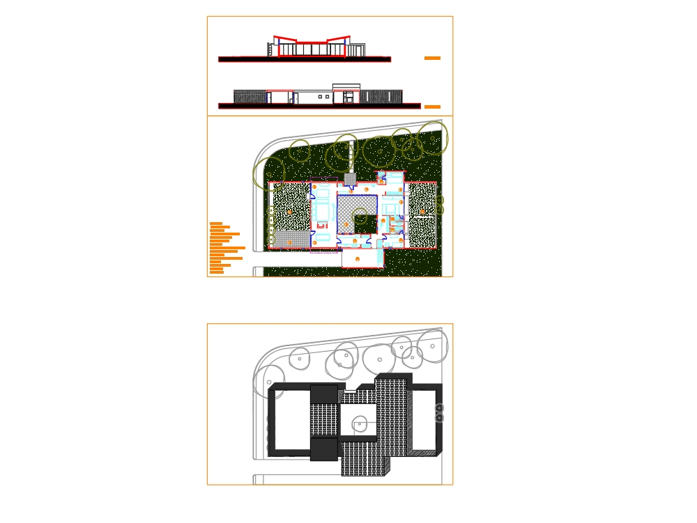 Casa sert cambridge in AutoCAD | Download CAD free (167.77 KB) | Bibliocad