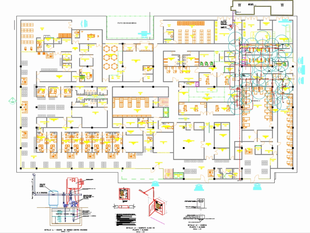 Planos De Proyecto Hospital En Dwg Autocad Equipamiento Hospitales Hot Sex Picture