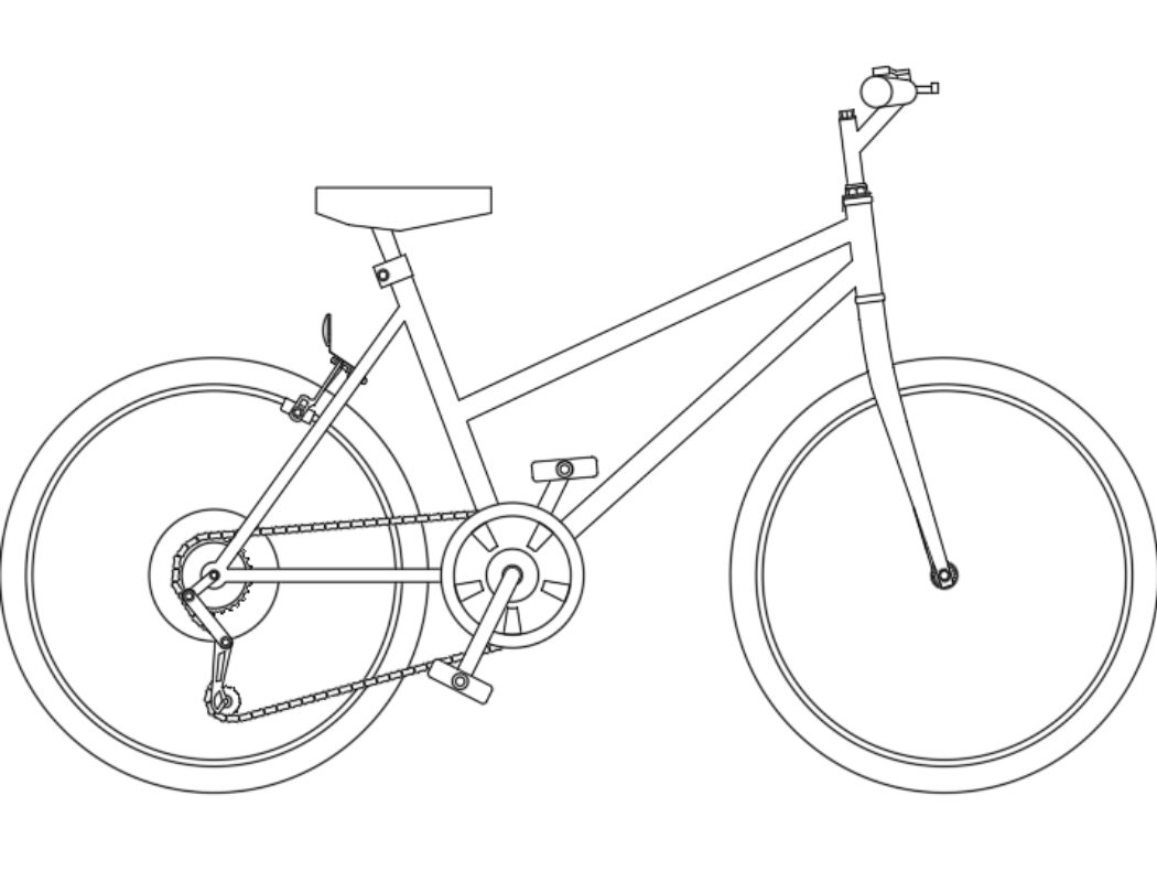 Visualizações dinâmicas de blocos de bicicleta