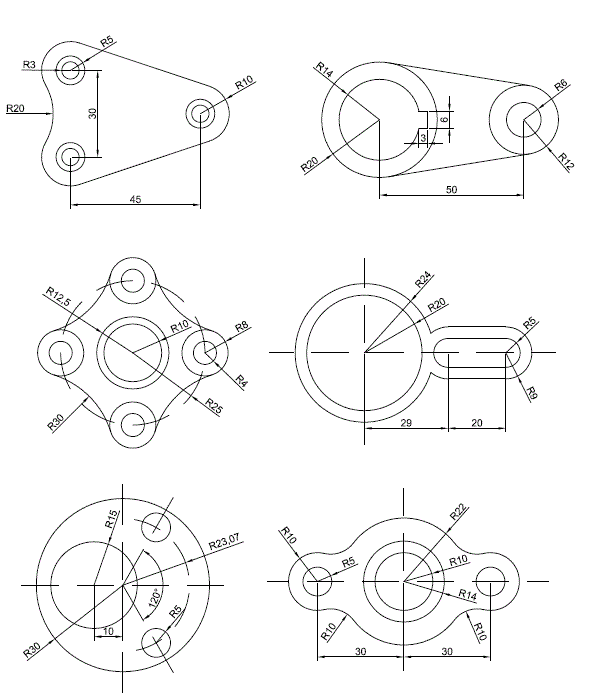 Mechanical parts in PDF | Download CAD free (44.89 KB) | Bibliocad