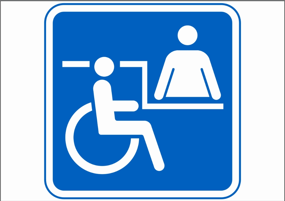 Accessible inn symbol