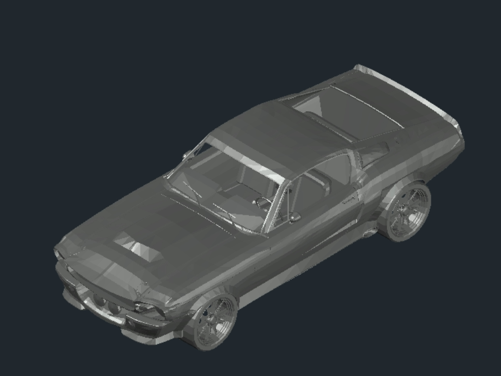 Mustang Eleanor 3D
