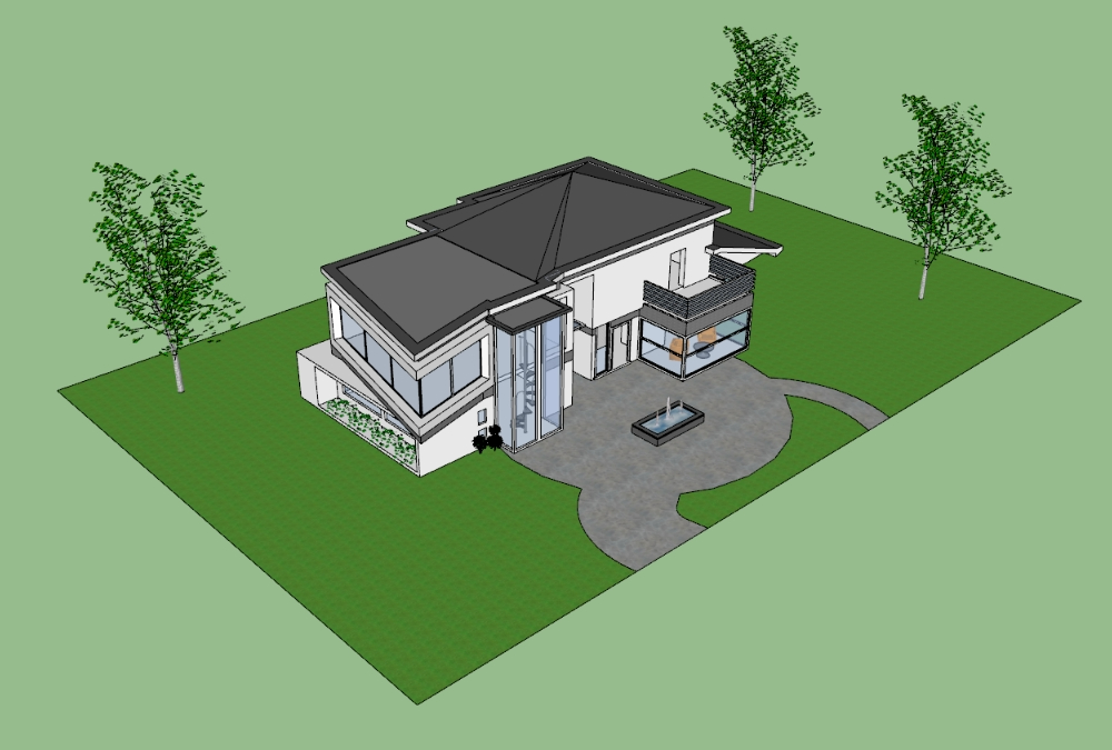 Casa moderna 3D 