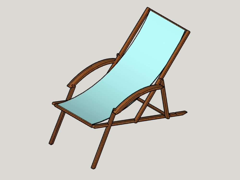 Chaise de plage