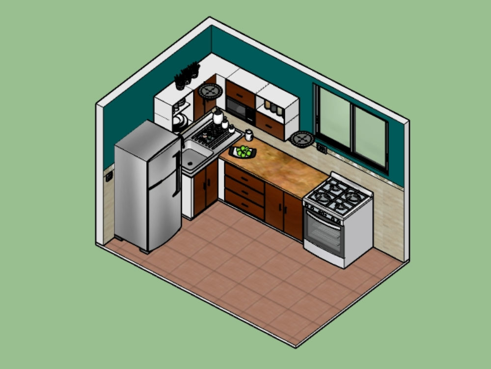 Modelo de cozinha