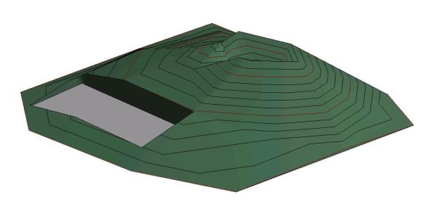 Topography with Platform (example of tutorial)
