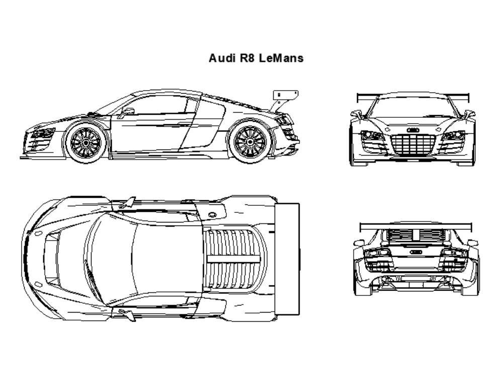 Audi R8 LeMans
