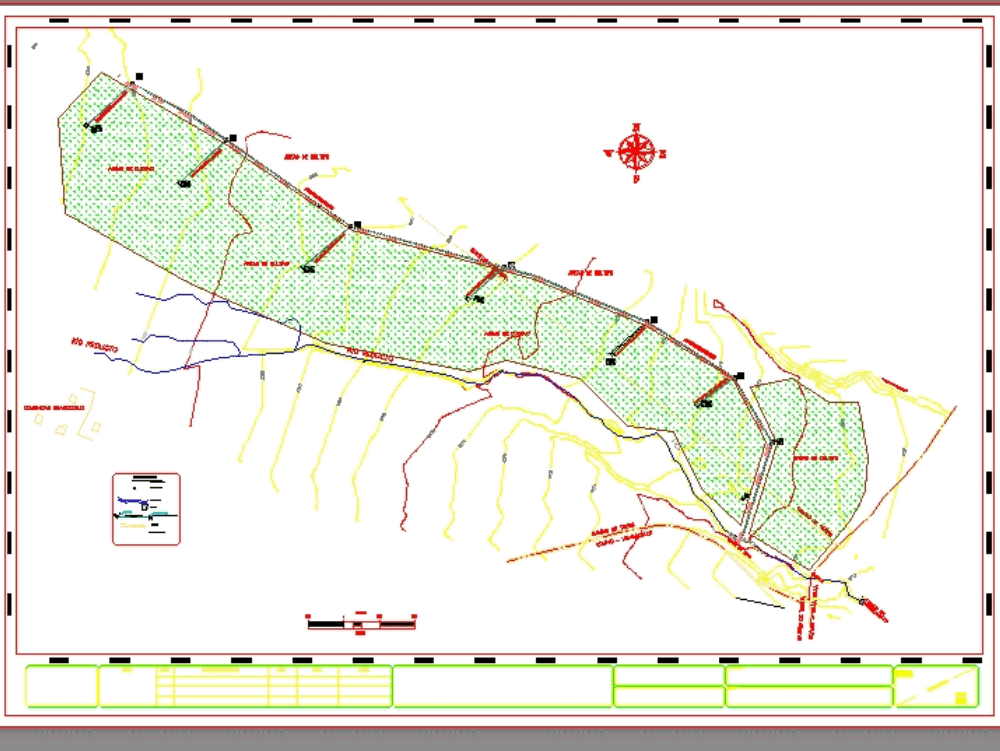 Irrigation system in AutoCAD Download CAD free (731.79 KB) Bibliocad