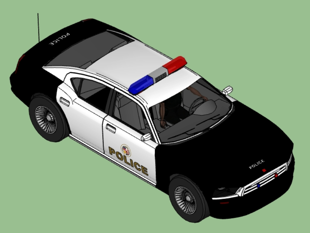 Polizeifahrzeug