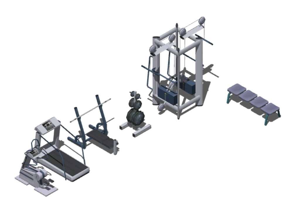 3D Fitness Equipment