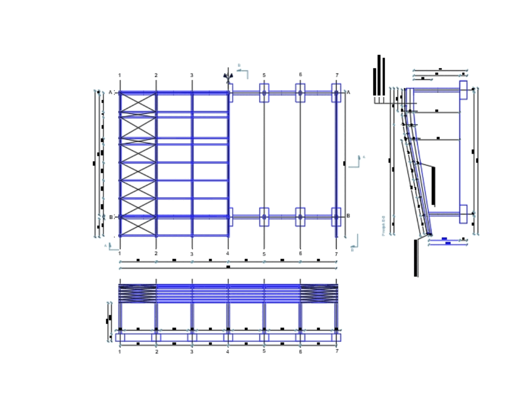 Laminated timber suport