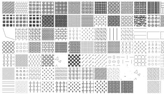 Autocad Patterns