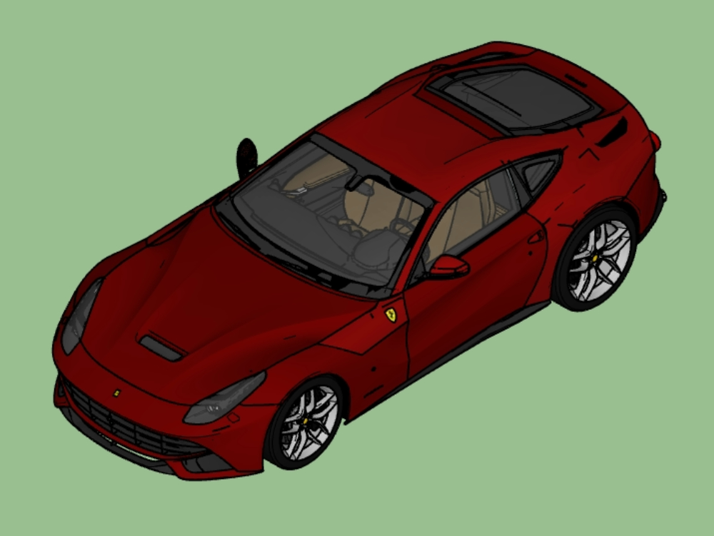 Ferrari f12 berlinetta 3d
