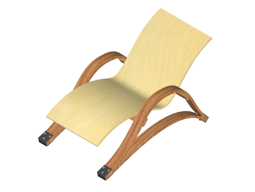 Chair in sketchup