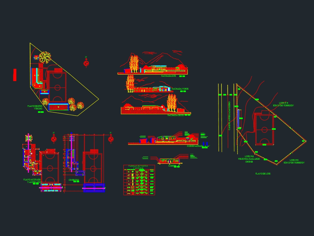 Community college in AutoCAD | CAD download (2.89 MB) | Bibliocad