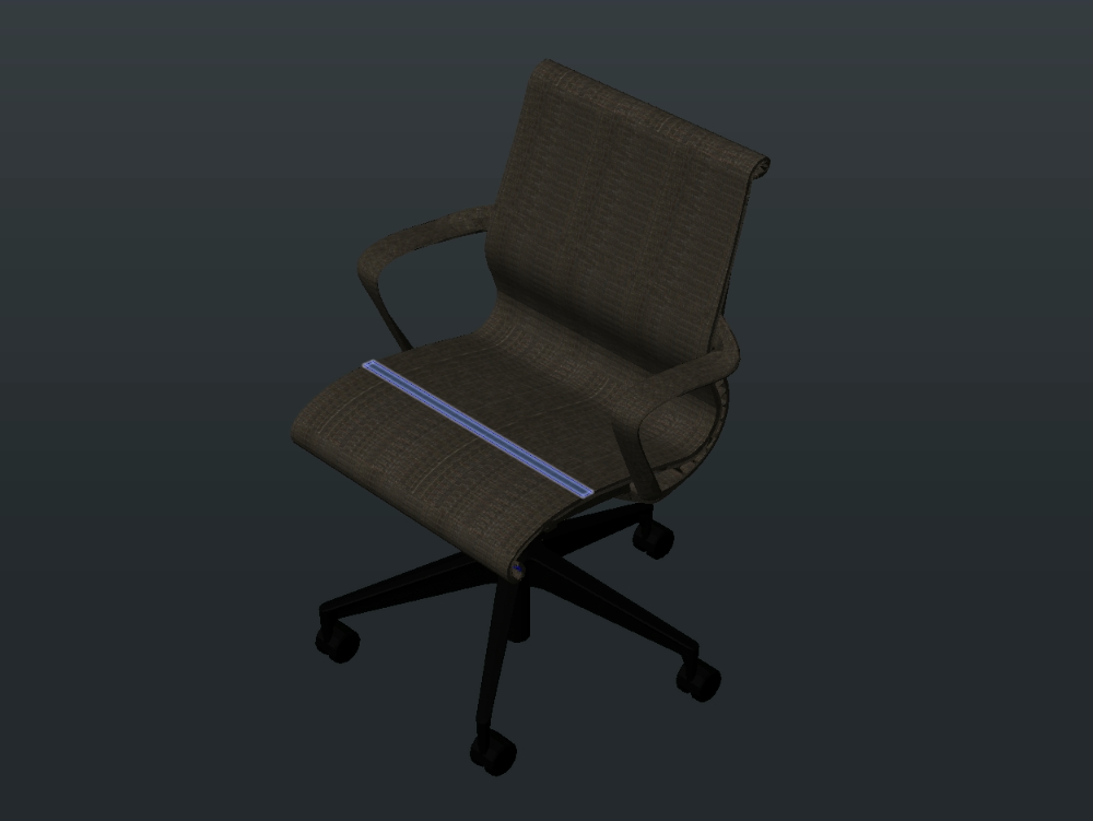 cadeira de escritório 3d