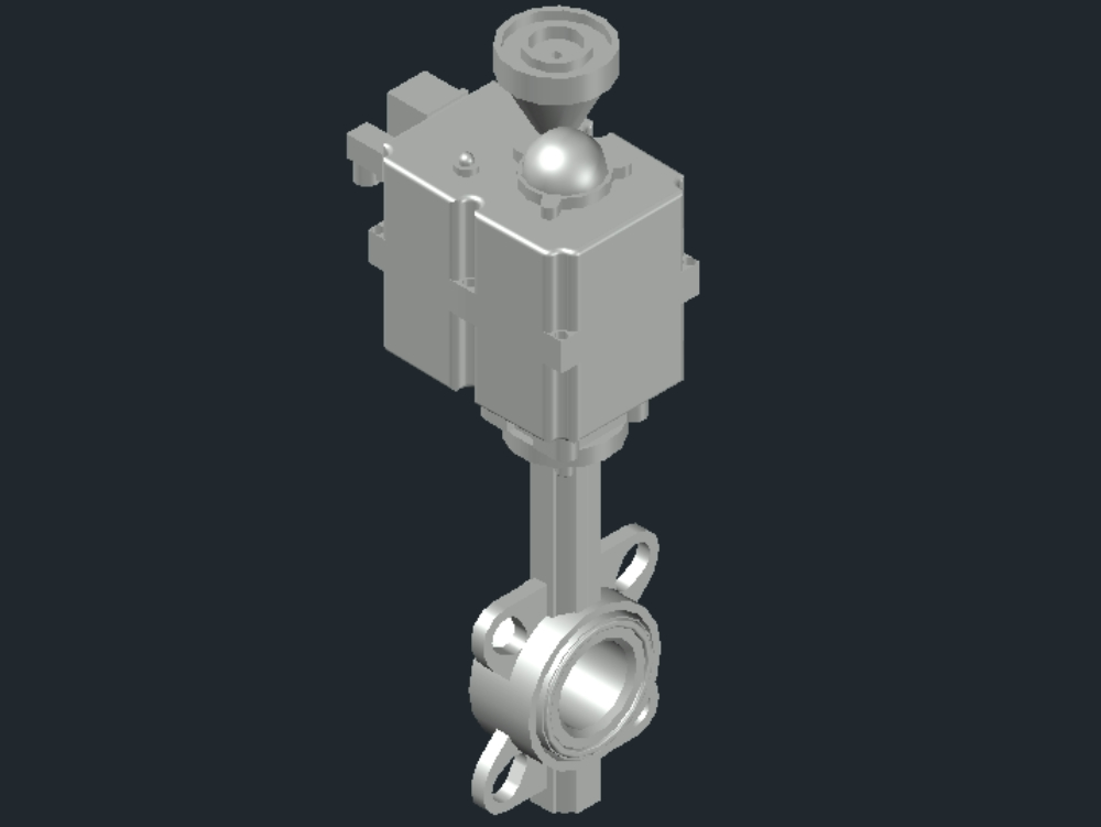 solenoid valve 3d