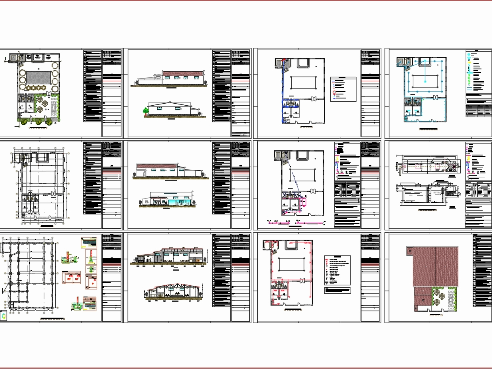Salão de eventos em AutoCAD, Baixar CAD Grátis (1.28 MB)